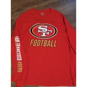 Junk Food San Francisco 49ers Football Long Sleeve T-Shirt XL‎